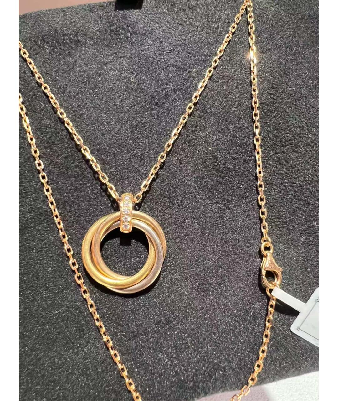 CARTIER Золотая подвеска, фото 5