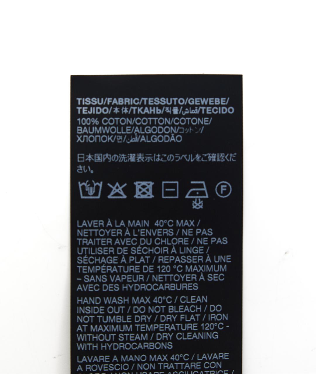 SAINT LAURENT Черная хлопковая футболка, фото 6