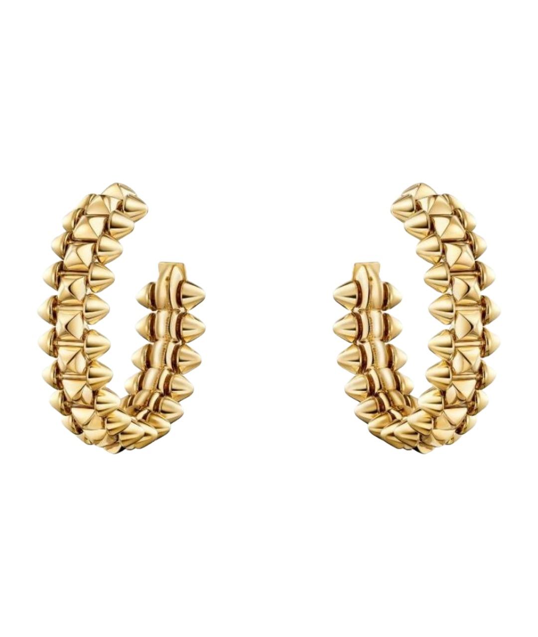 CARTIER Золотые серьги из желтого золота, фото 1