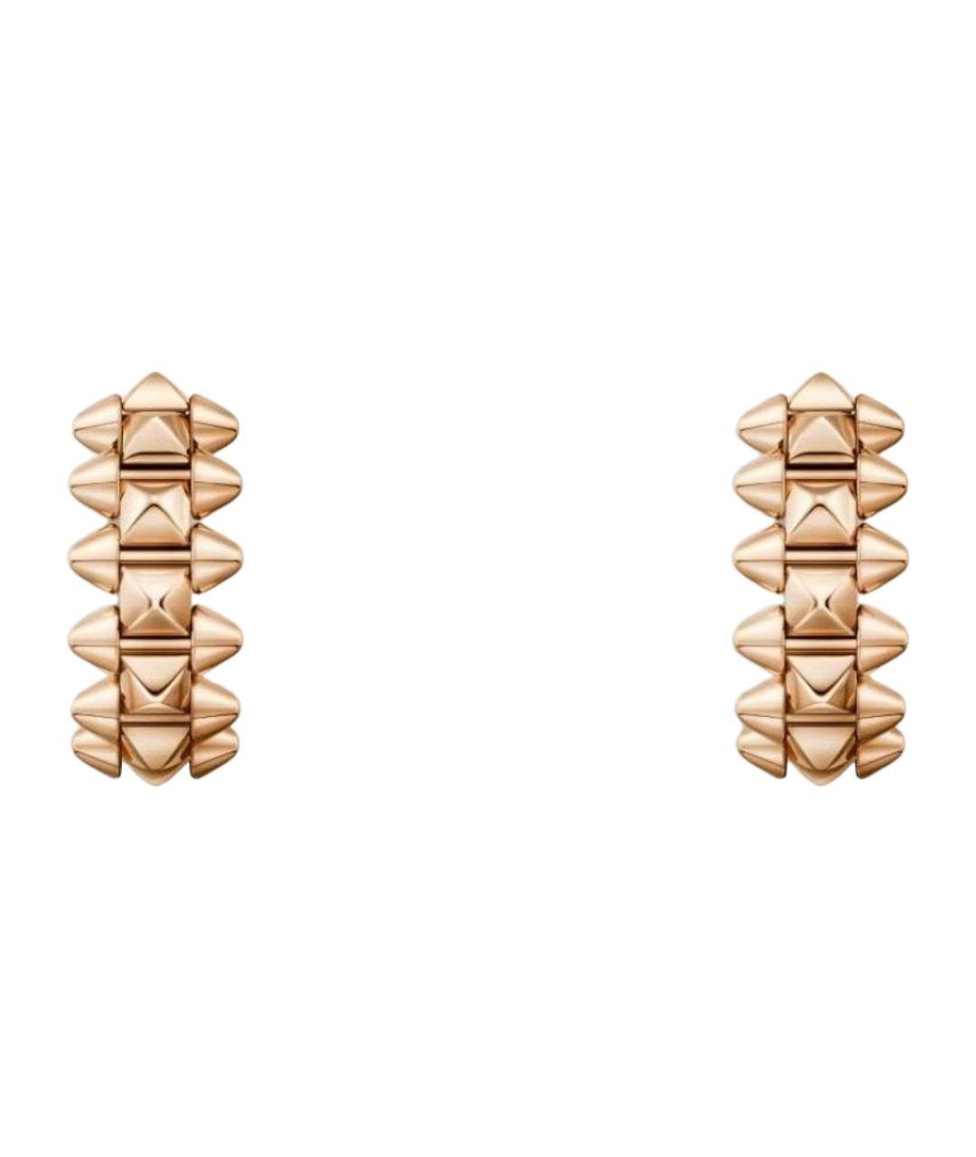 CARTIER Золотые серьги из розового золота, фото 1