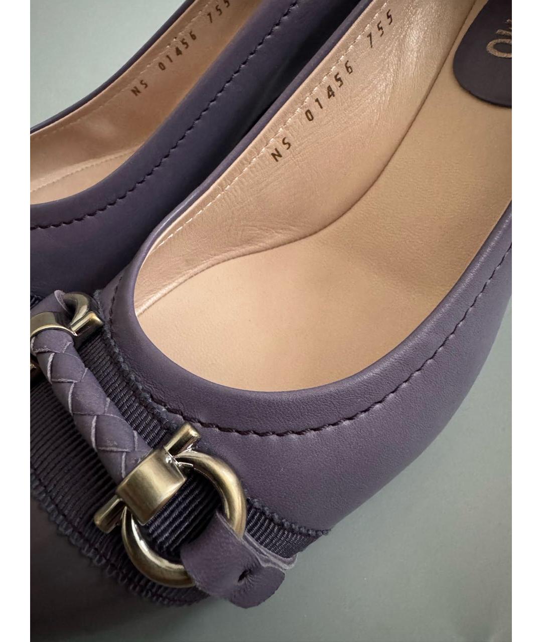 FERRAGAMO Кожаные туфли, фото 4