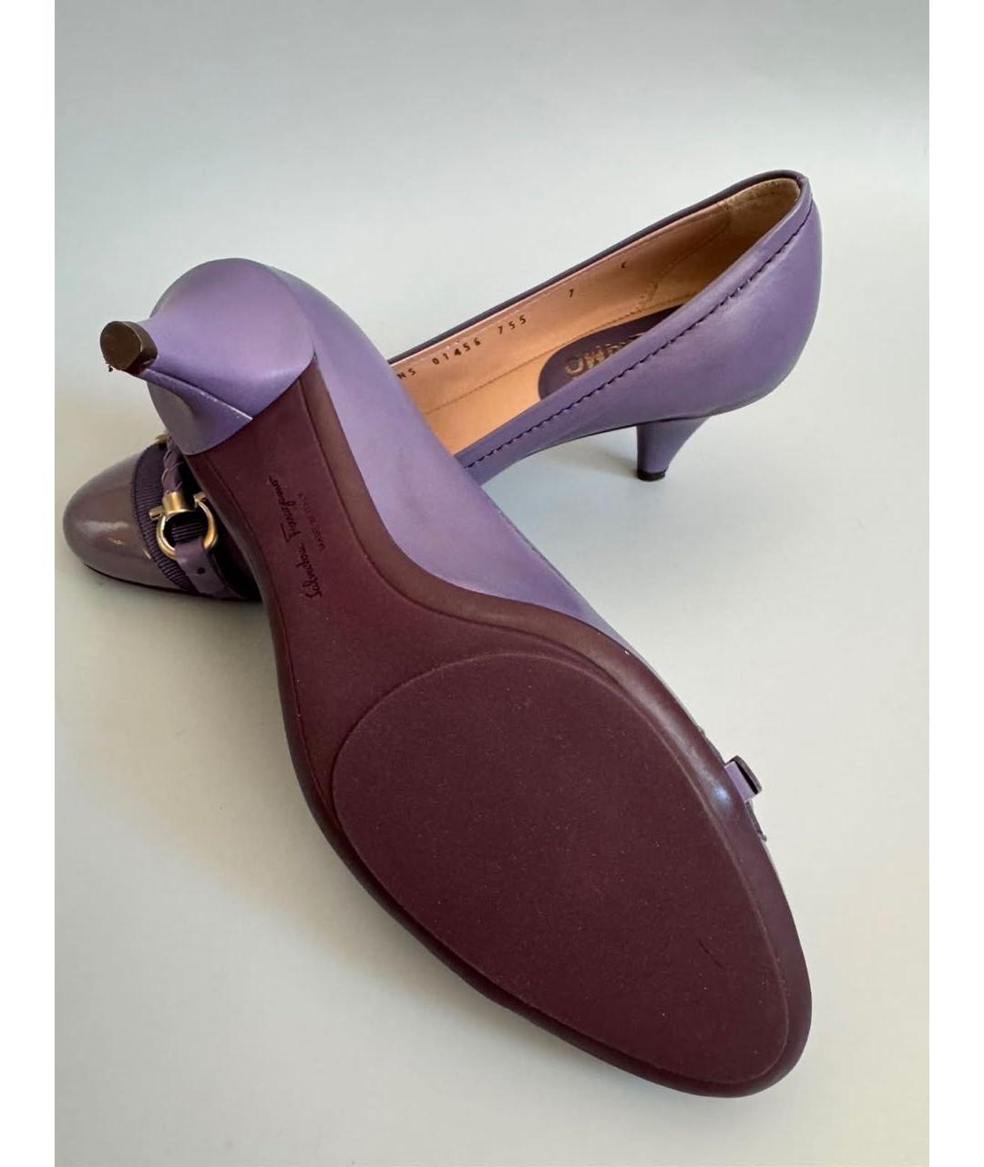 FERRAGAMO Кожаные туфли, фото 6