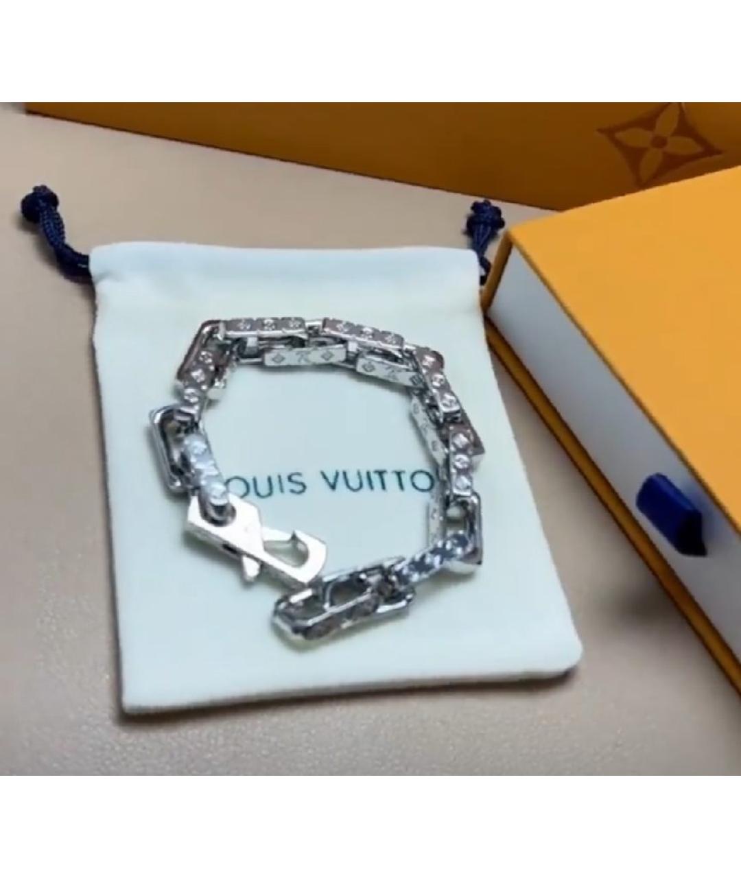 LOUIS VUITTON Серый браслет, фото 3