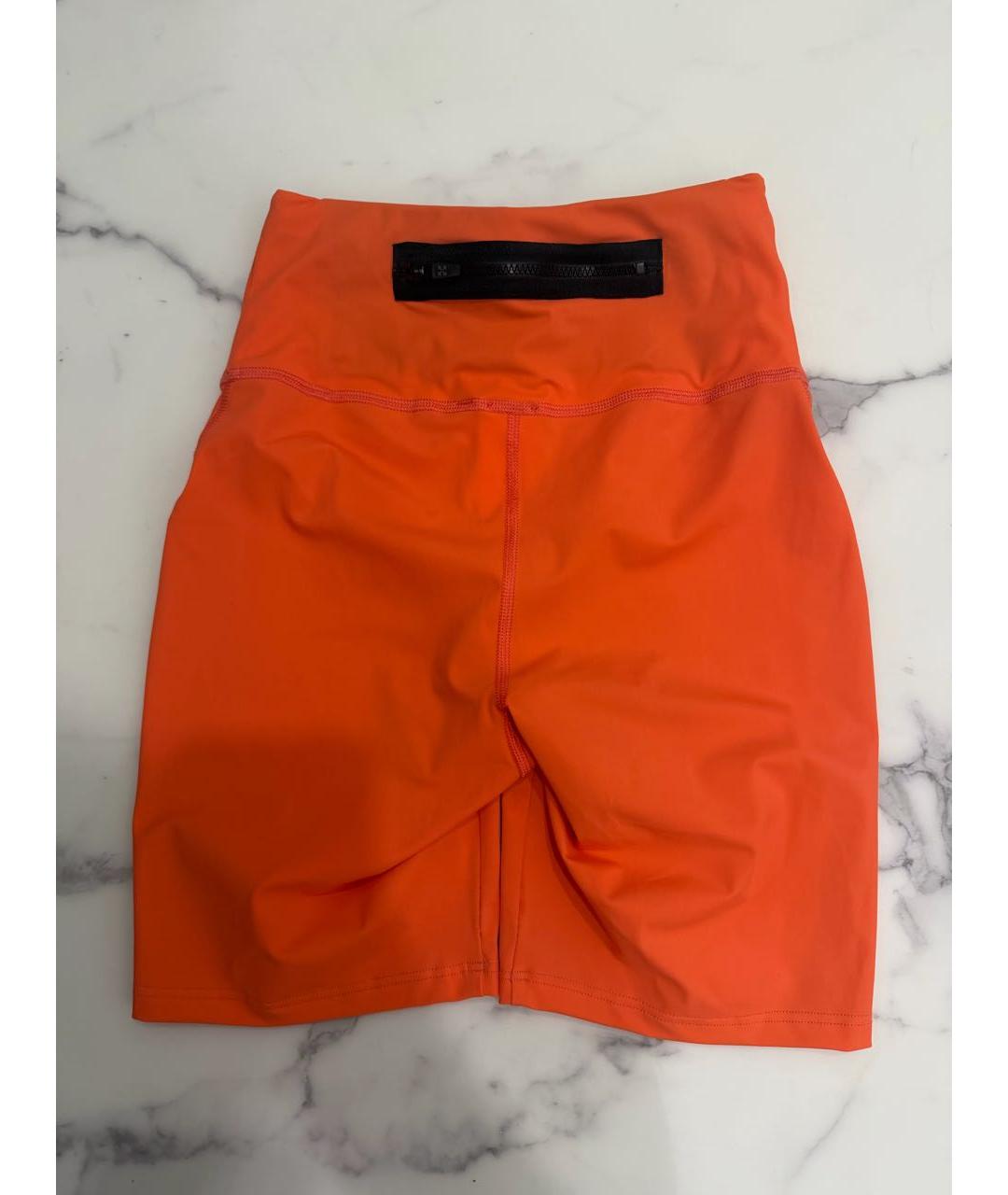 OFF-WHITE Оранжевые леггинсы и велосипедки, фото 8