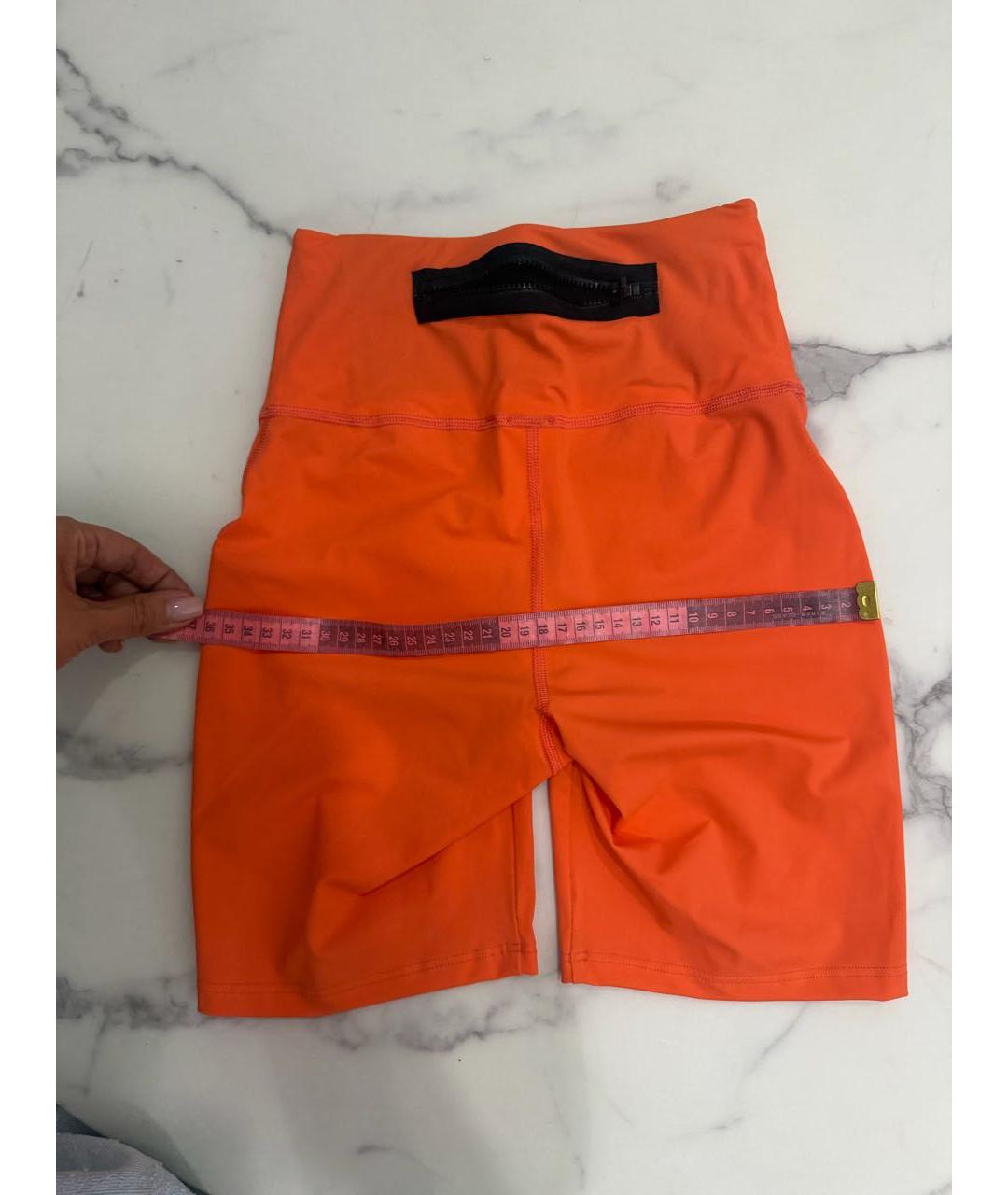 OFF-WHITE Оранжевые леггинсы и велосипедки, фото 6