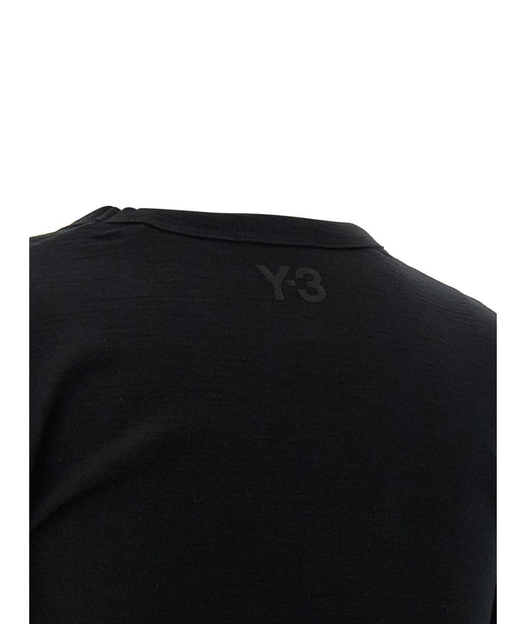 Y-3 Черный шерстяной джемпер / свитер, фото 5