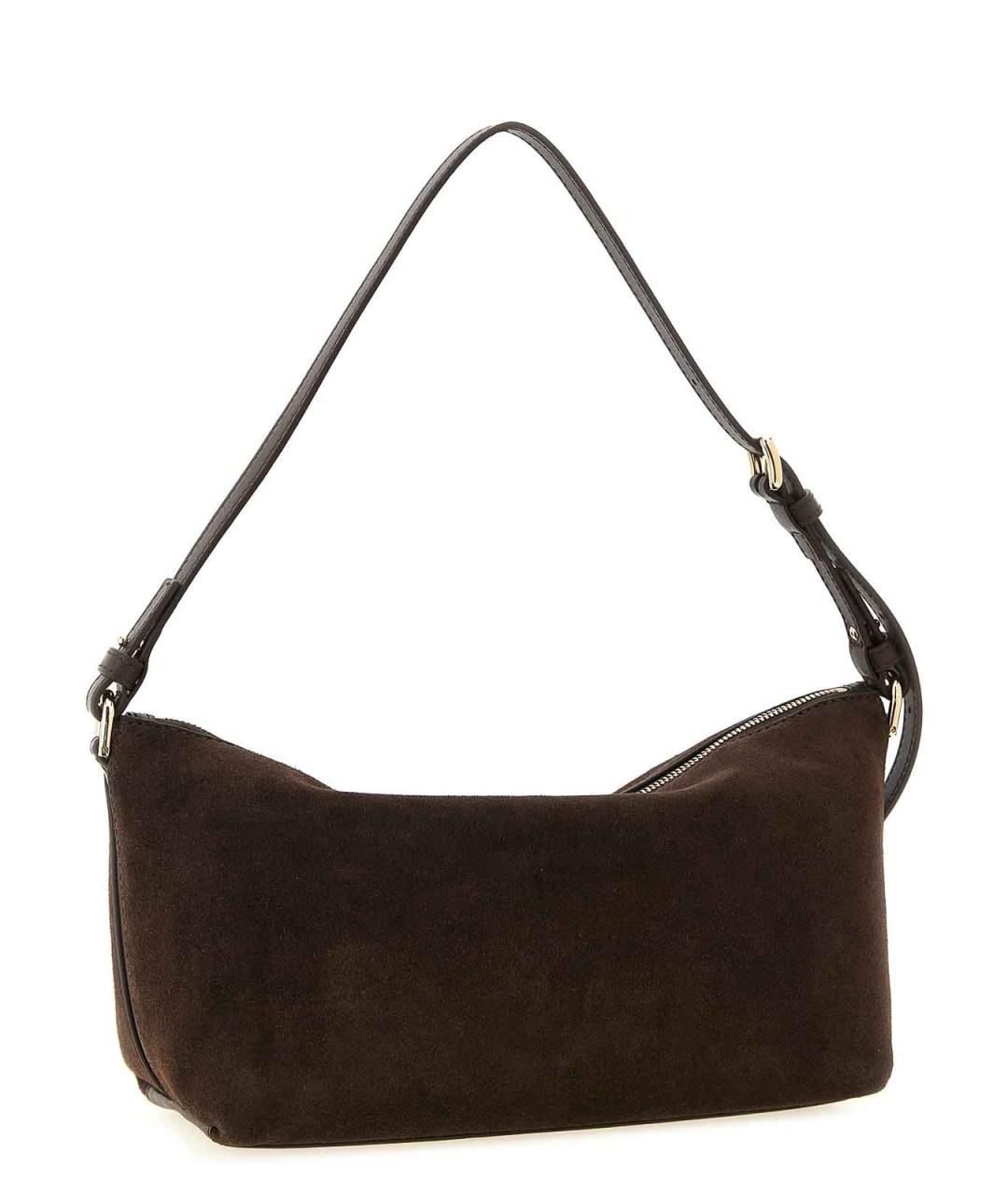 FURLA Коричневая замшевая сумка через плечо, фото 2