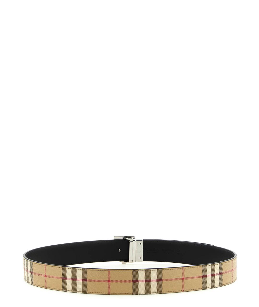 BURBERRY Бежевый ремень, фото 3