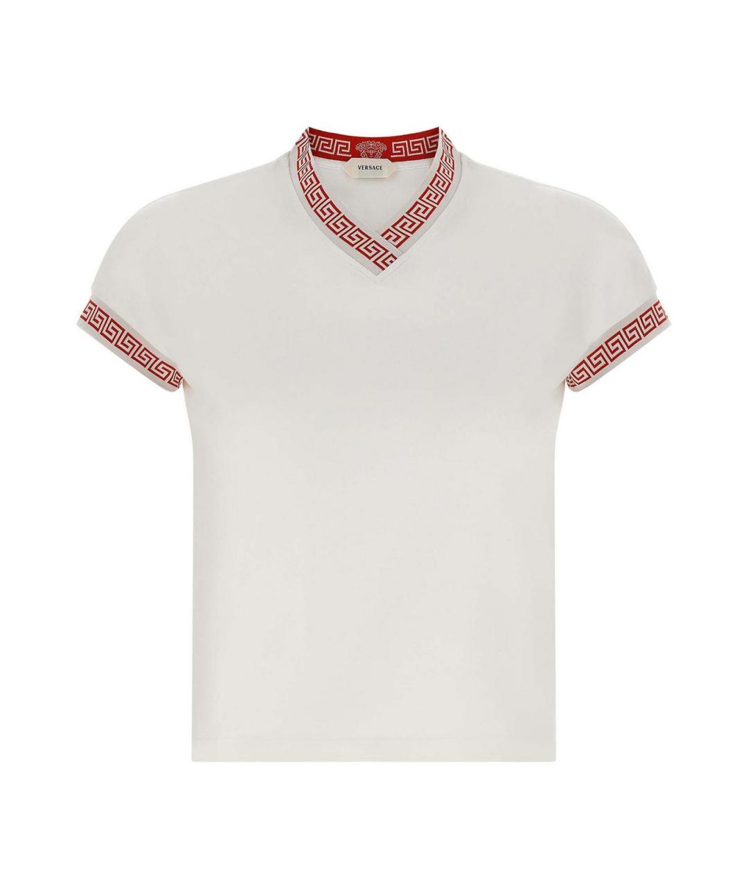 VERSACE Хлопковая футболка, фото 1