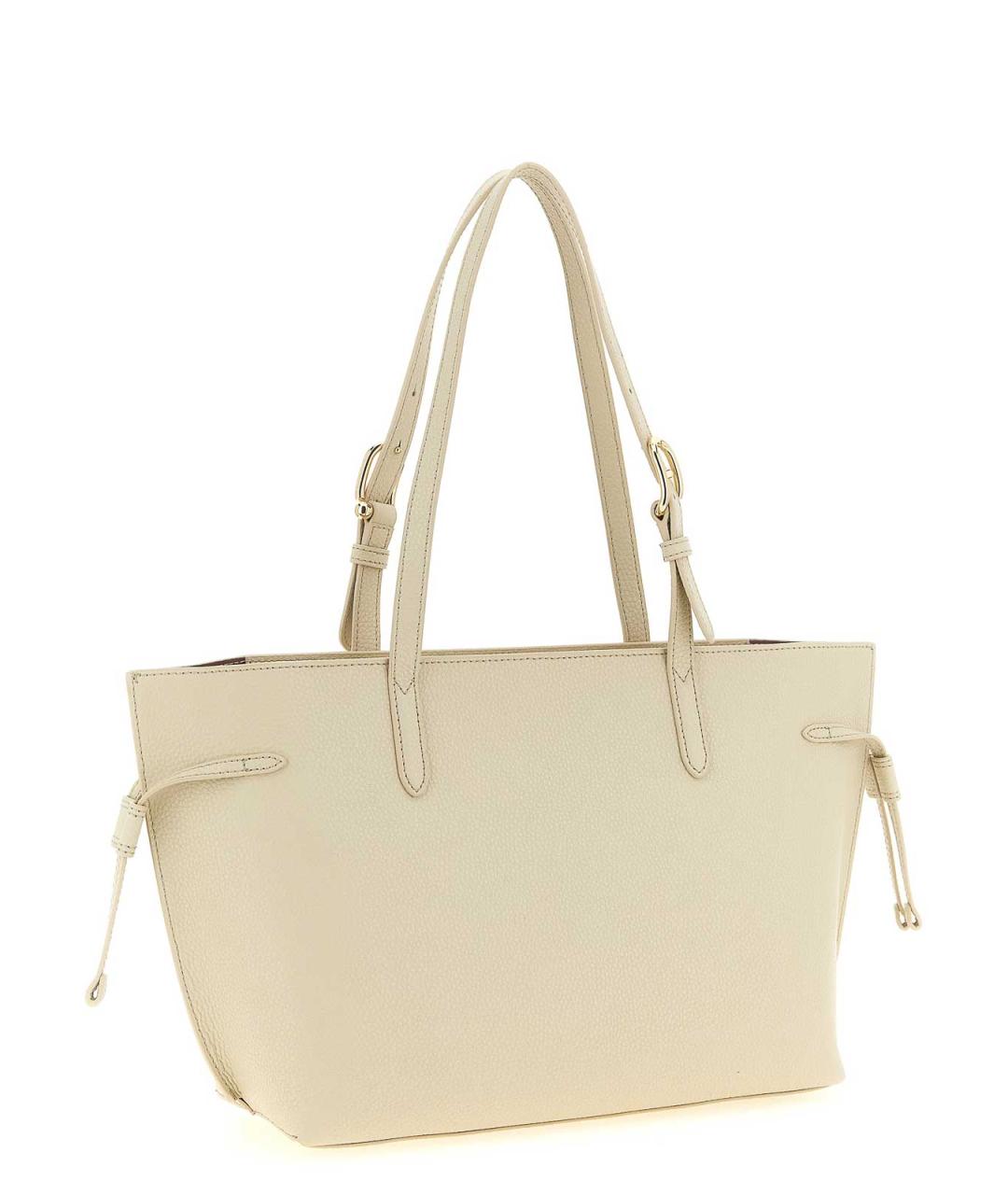 FURLA Белая кожаная сумка тоут, фото 2