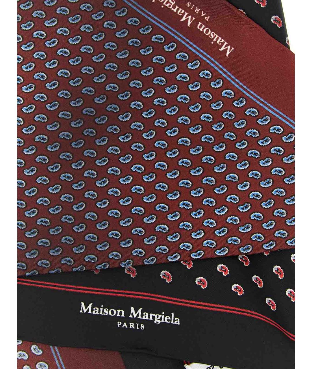 MAISON MARGIELA Мульти шелковый шарф, фото 2