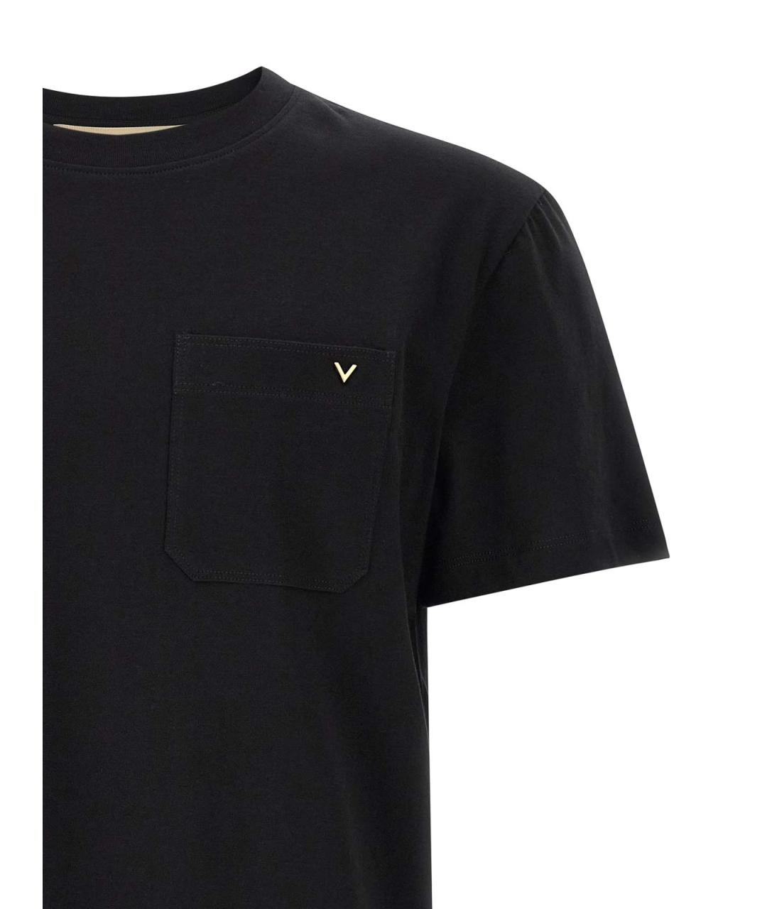 VALENTINO Черная футболка, фото 3