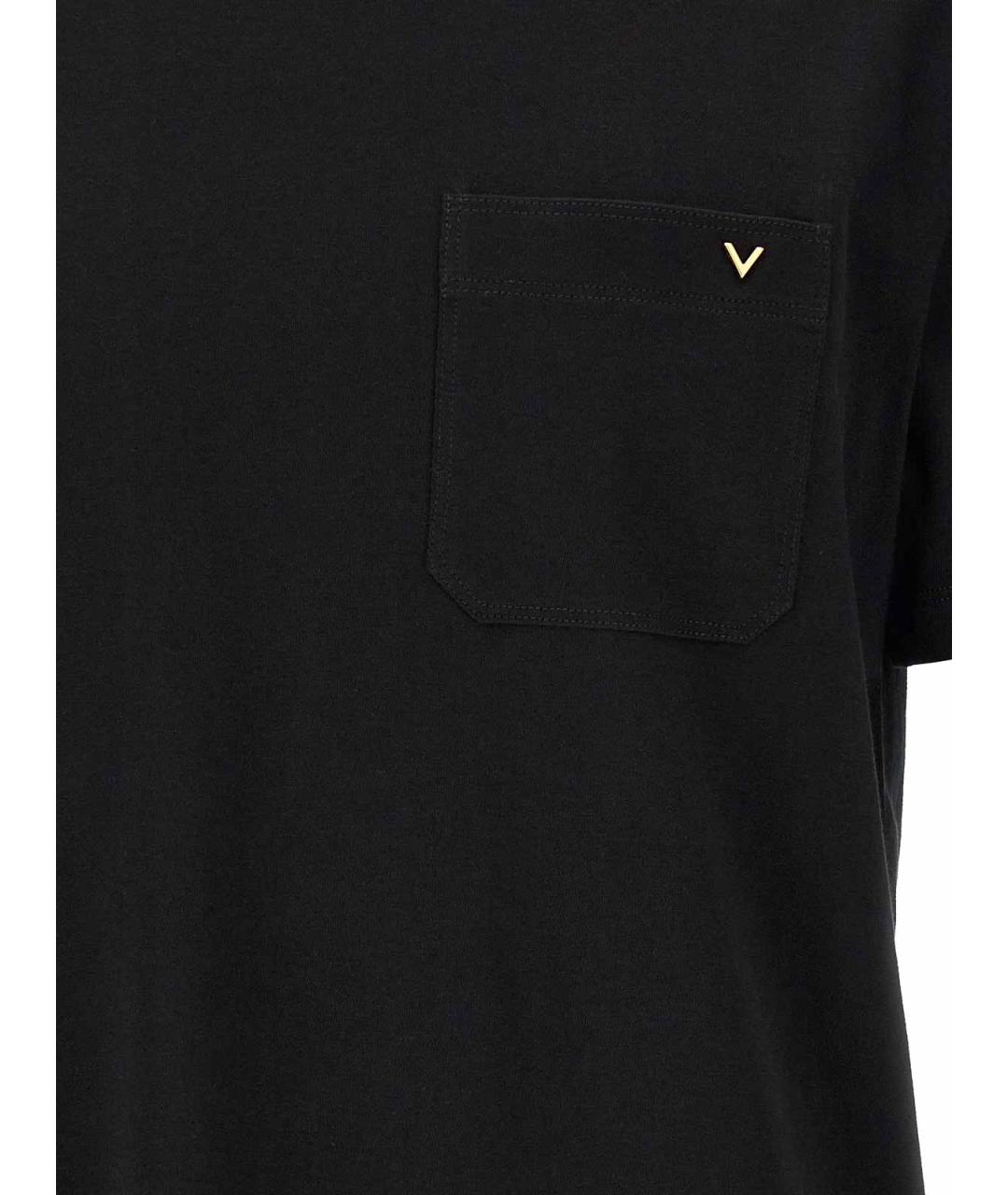 VALENTINO Черная футболка, фото 4