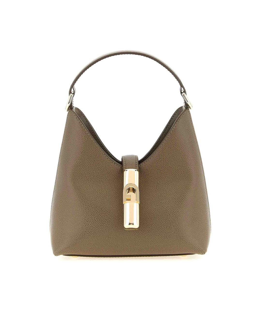 FURLA Зеленая кожаная сумка тоут, фото 1