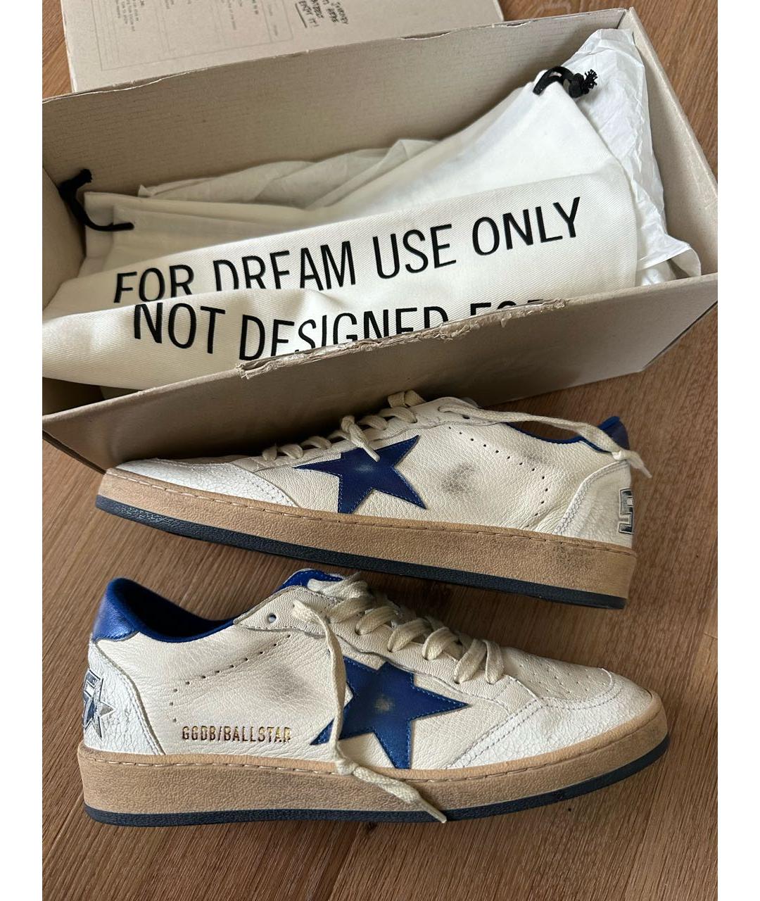 GOLDEN GOOSE Синие кеды, фото 7