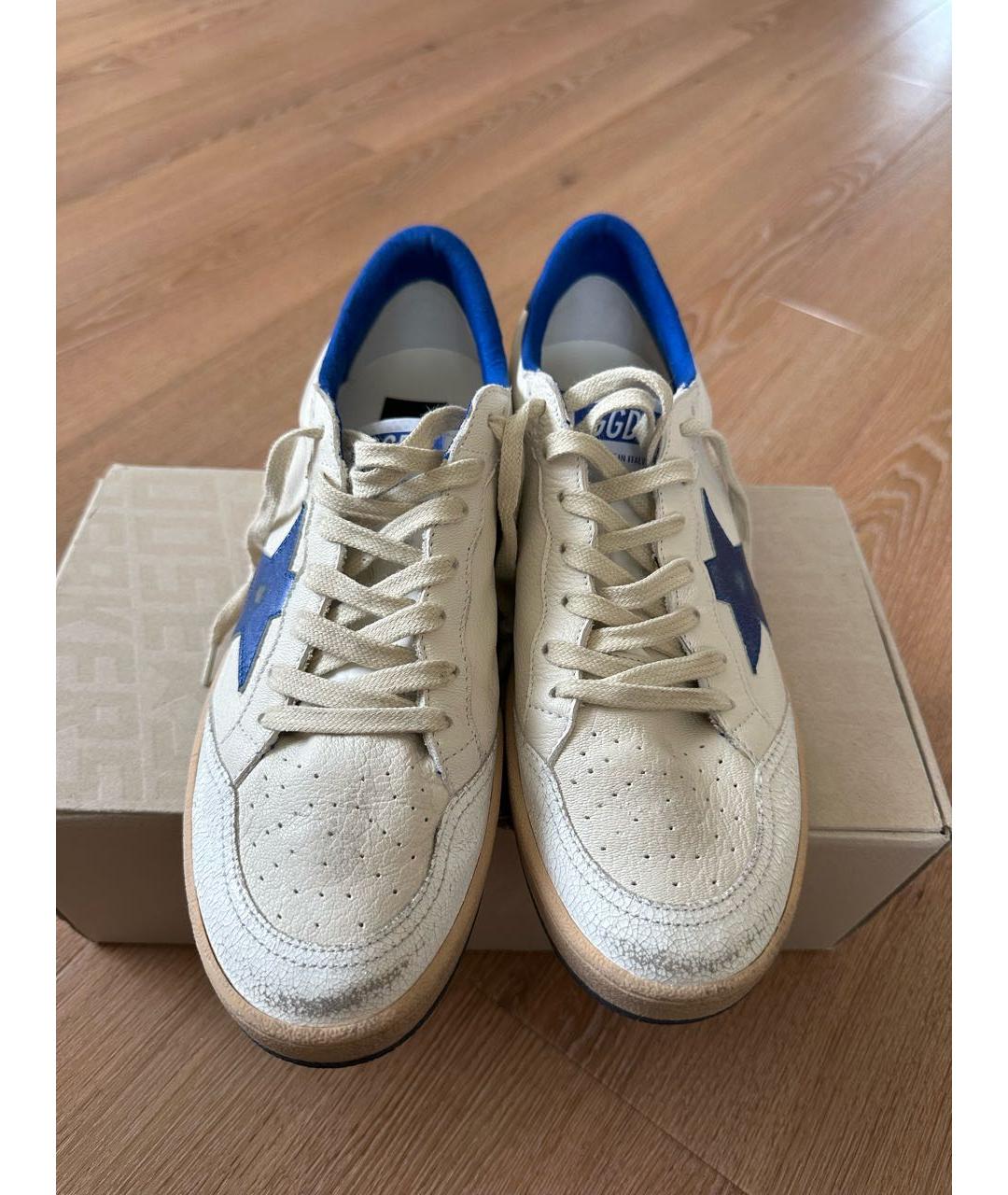 GOLDEN GOOSE Синие кеды, фото 3