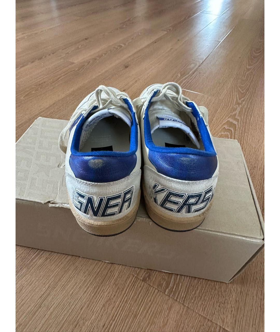 GOLDEN GOOSE Синие кеды, фото 5