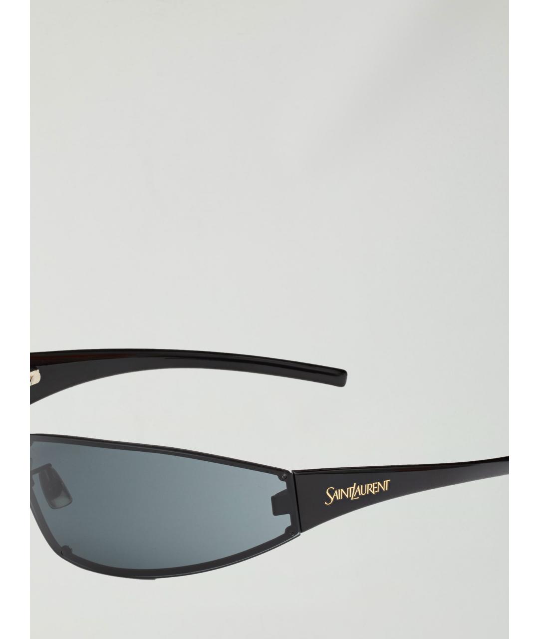 SAINT LAURENT Черные солнцезащитные очки, фото 3