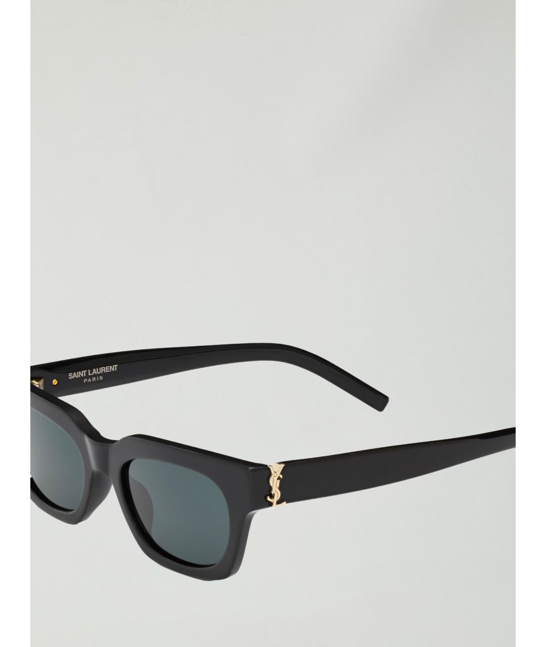 SAINT LAURENT Черные солнцезащитные очки, фото 3