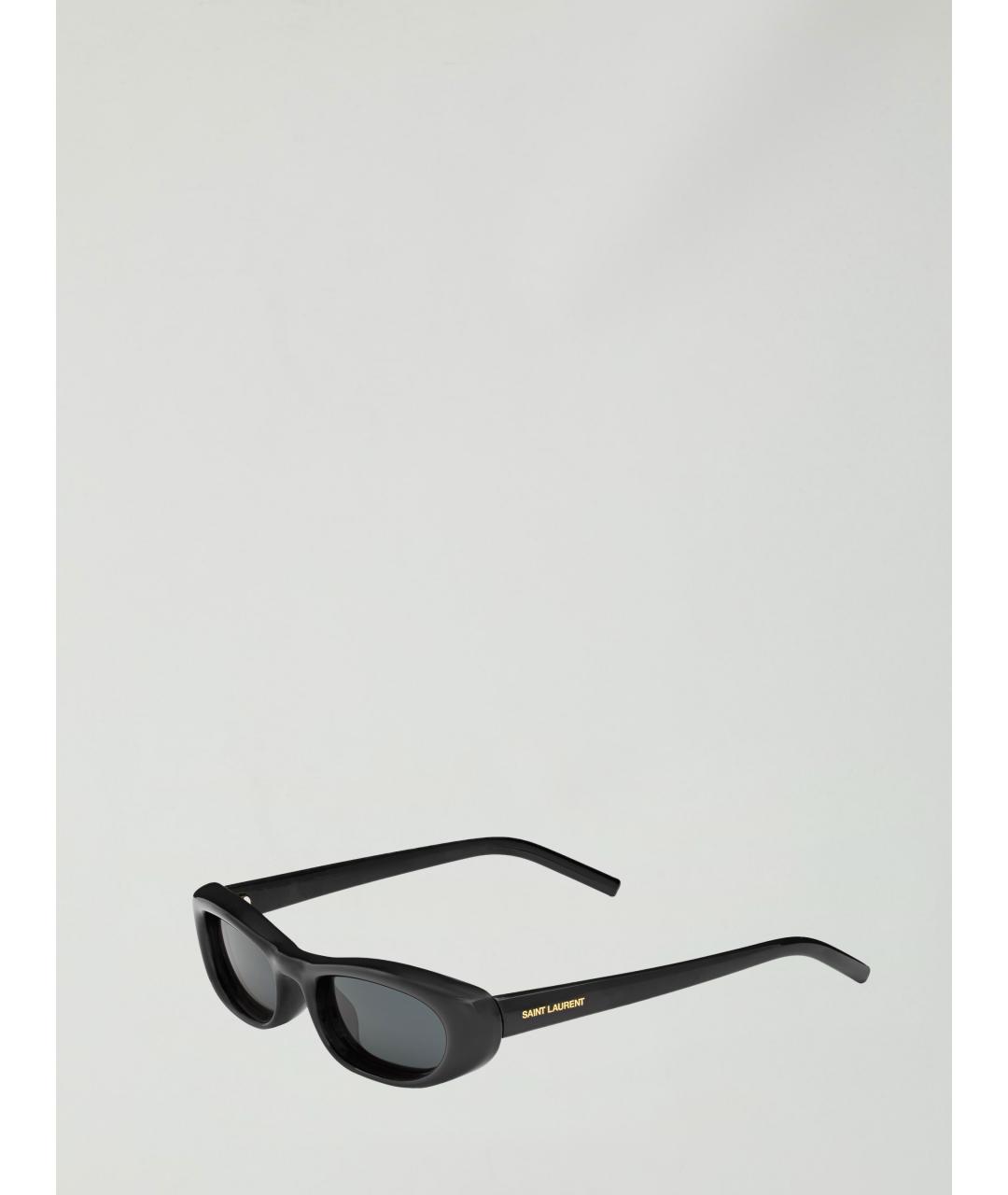 SAINT LAURENT Черные солнцезащитные очки, фото 2