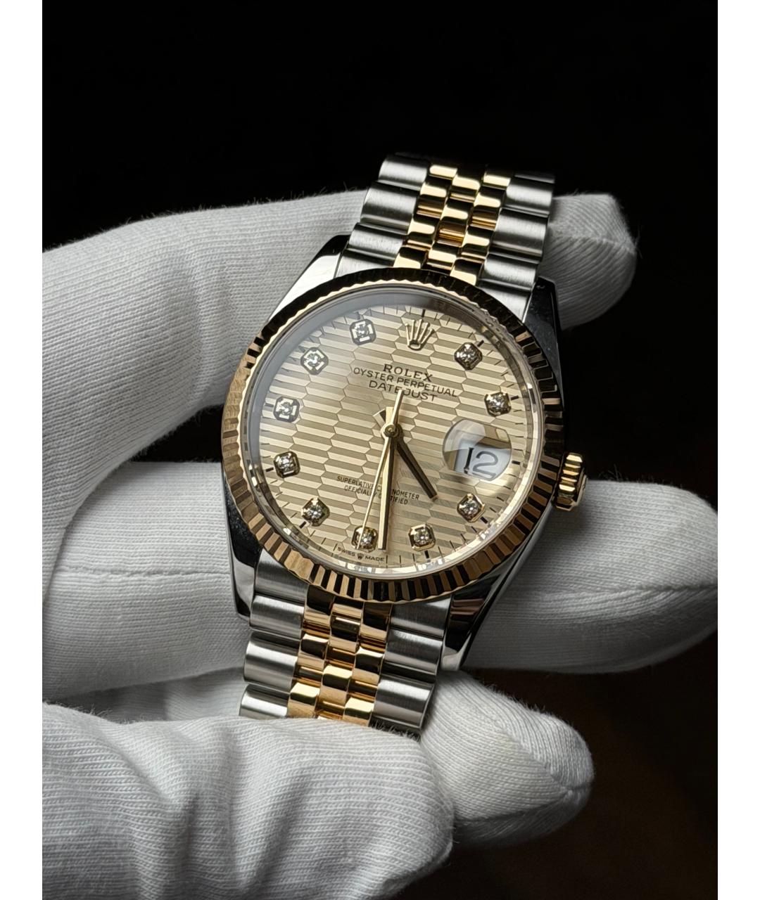 ROLEX Золотые часы из желтого золота, фото 2