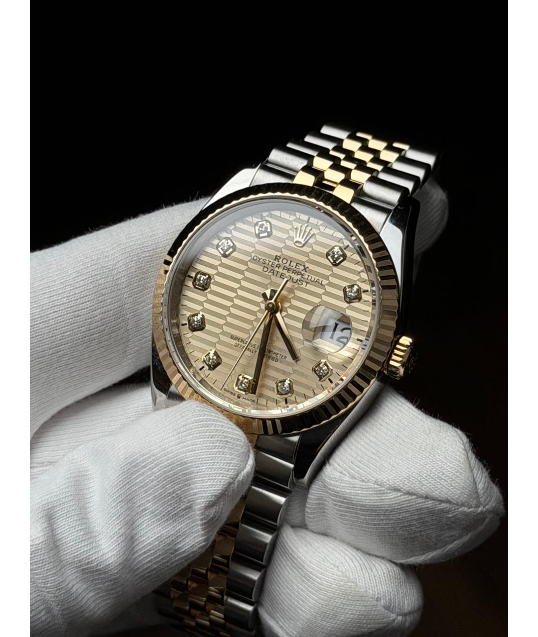 ROLEX Золотые часы из желтого золота, фото 3