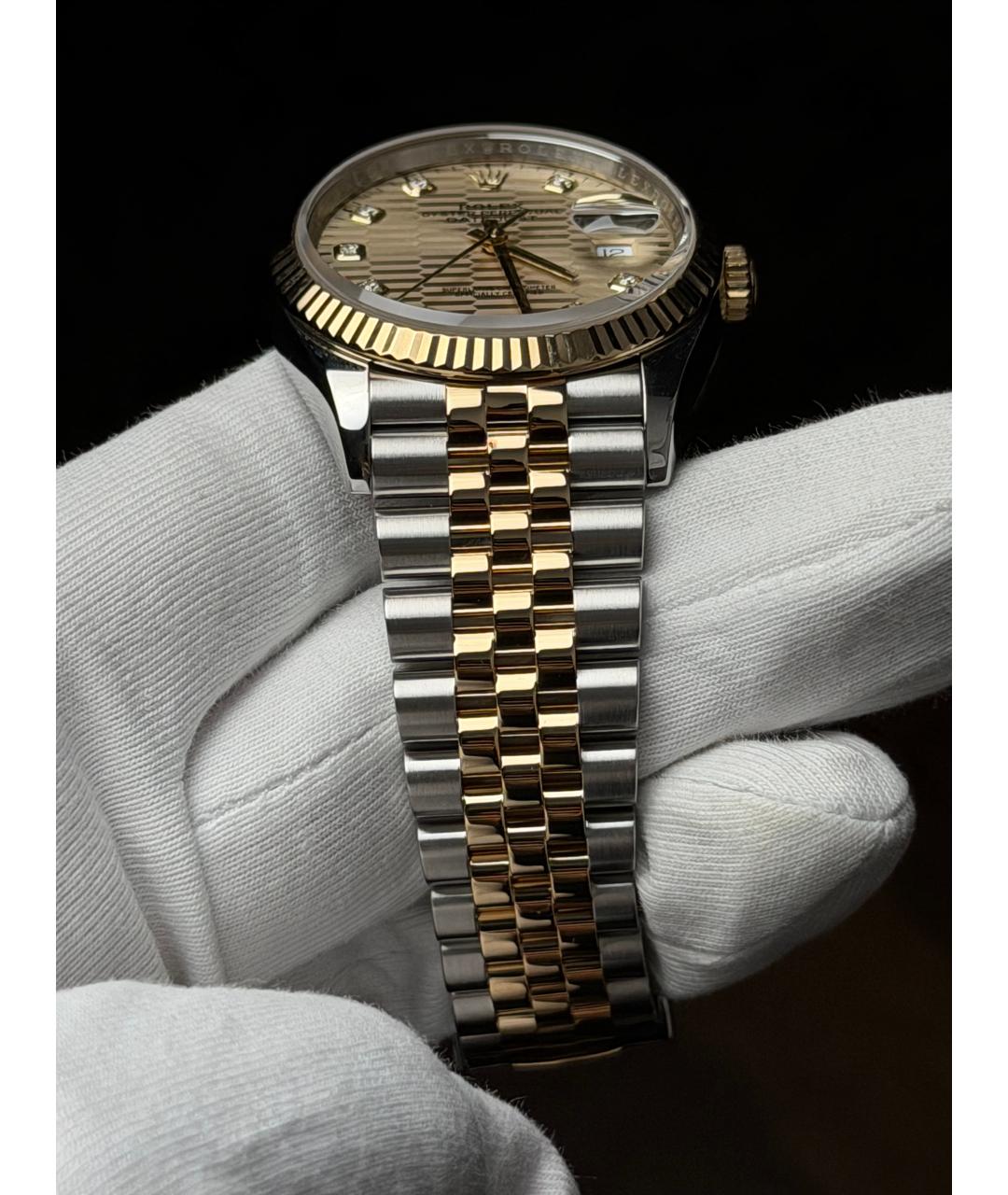 ROLEX Золотые часы из желтого золота, фото 6
