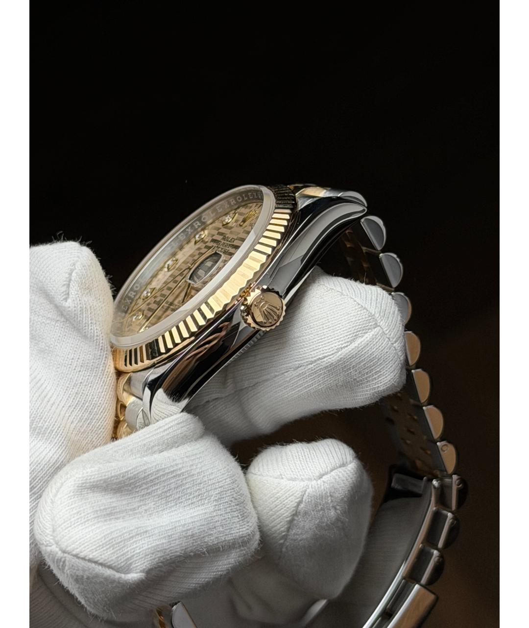 ROLEX Золотые часы из желтого золота, фото 4