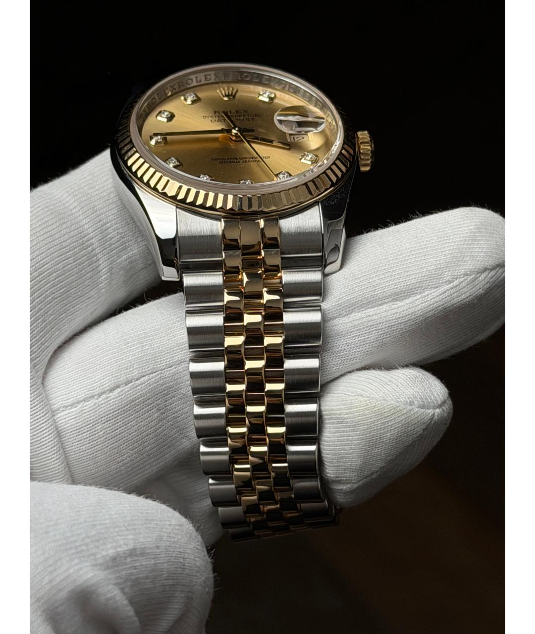 ROLEX Золотые часы из желтого золота, фото 6