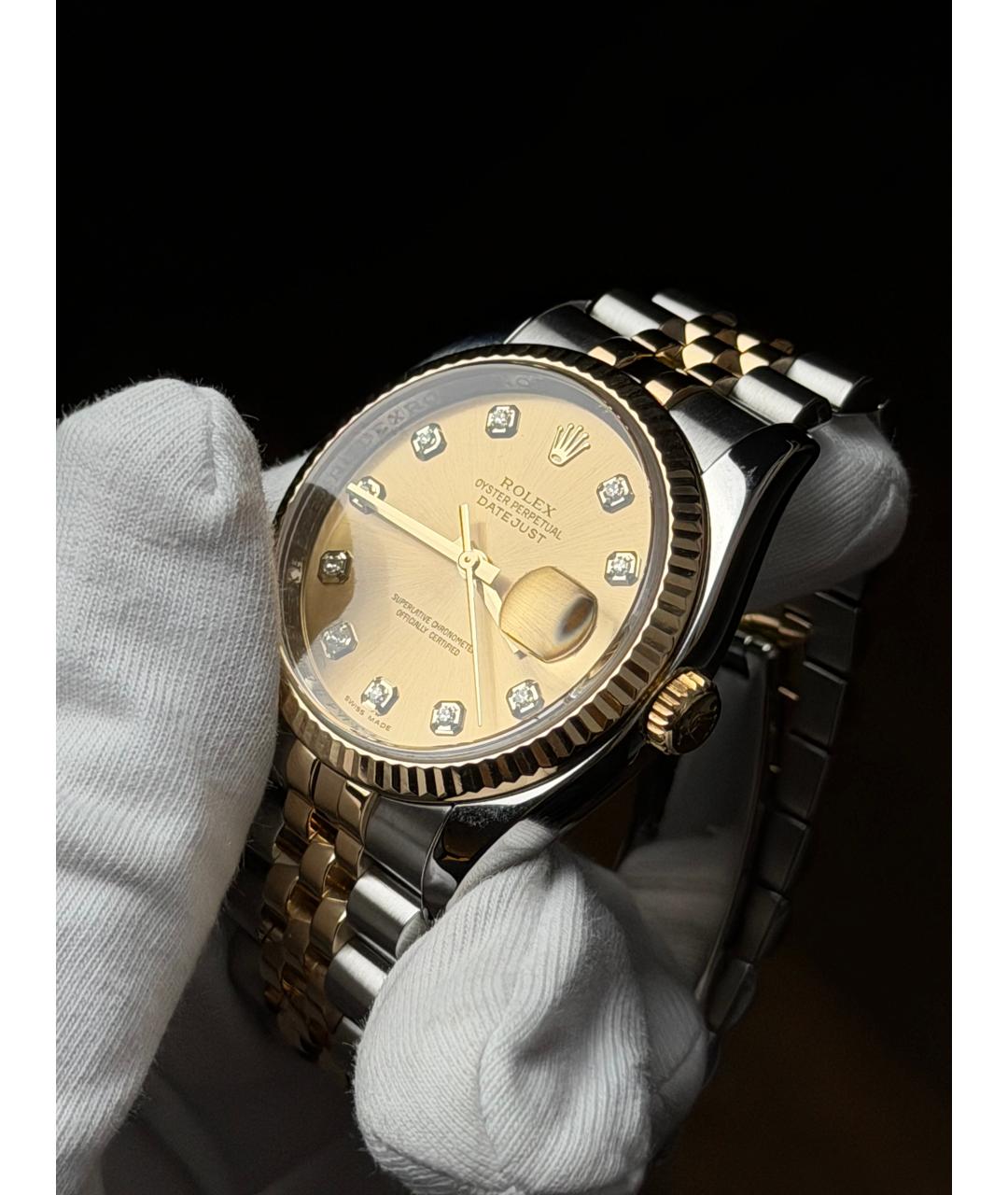 ROLEX Золотые часы из желтого золота, фото 4