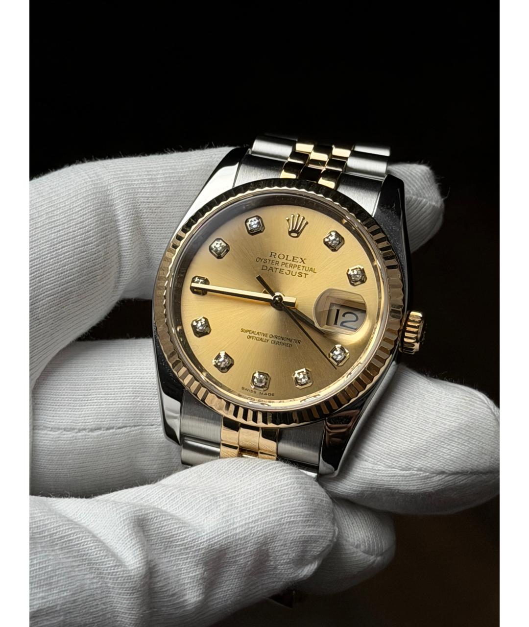 ROLEX Золотые часы из желтого золота, фото 3