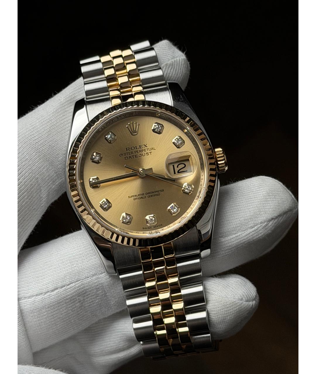ROLEX Золотые часы из желтого золота, фото 2