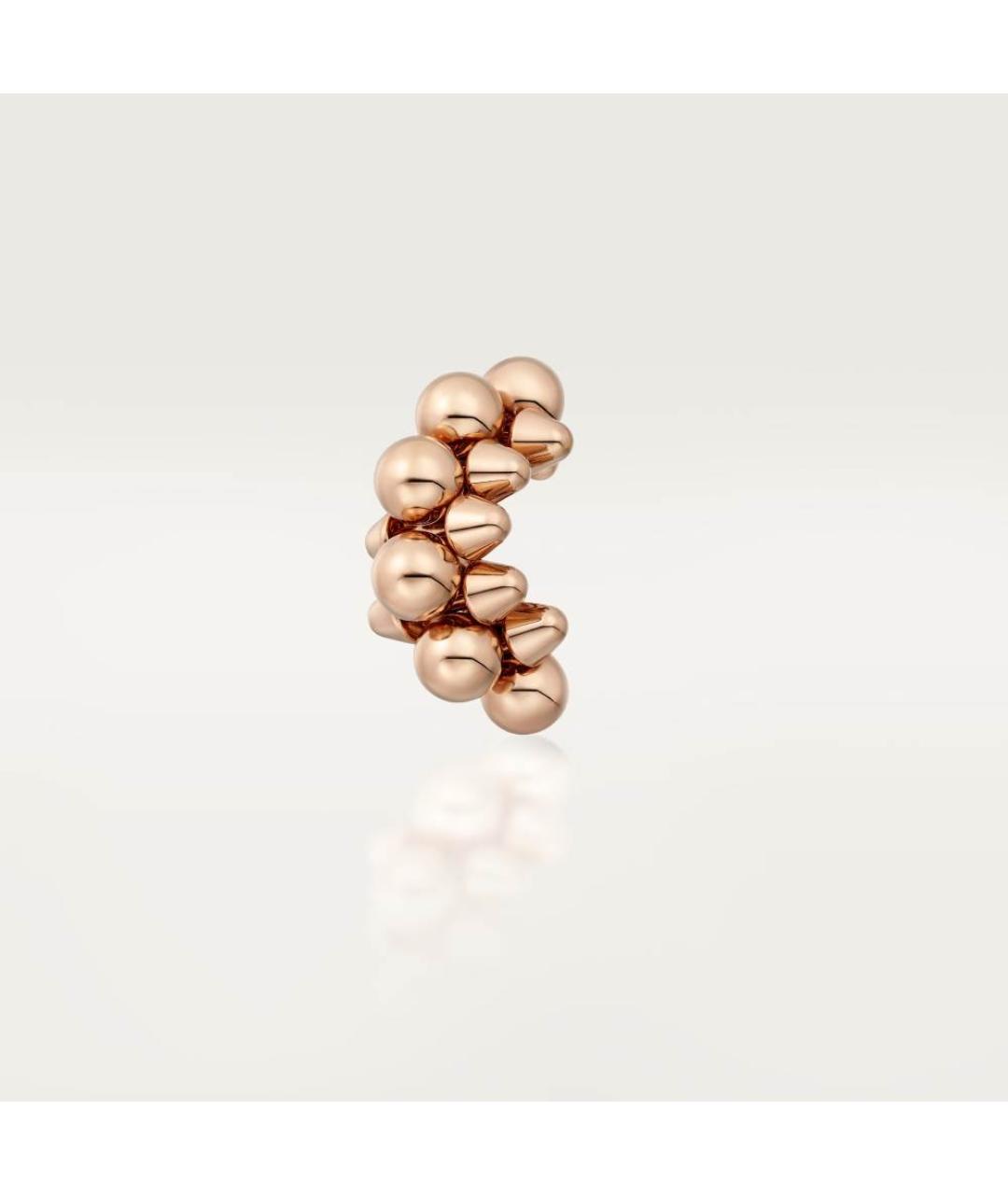 CARTIER Золотые серьги из розового золота, фото 4