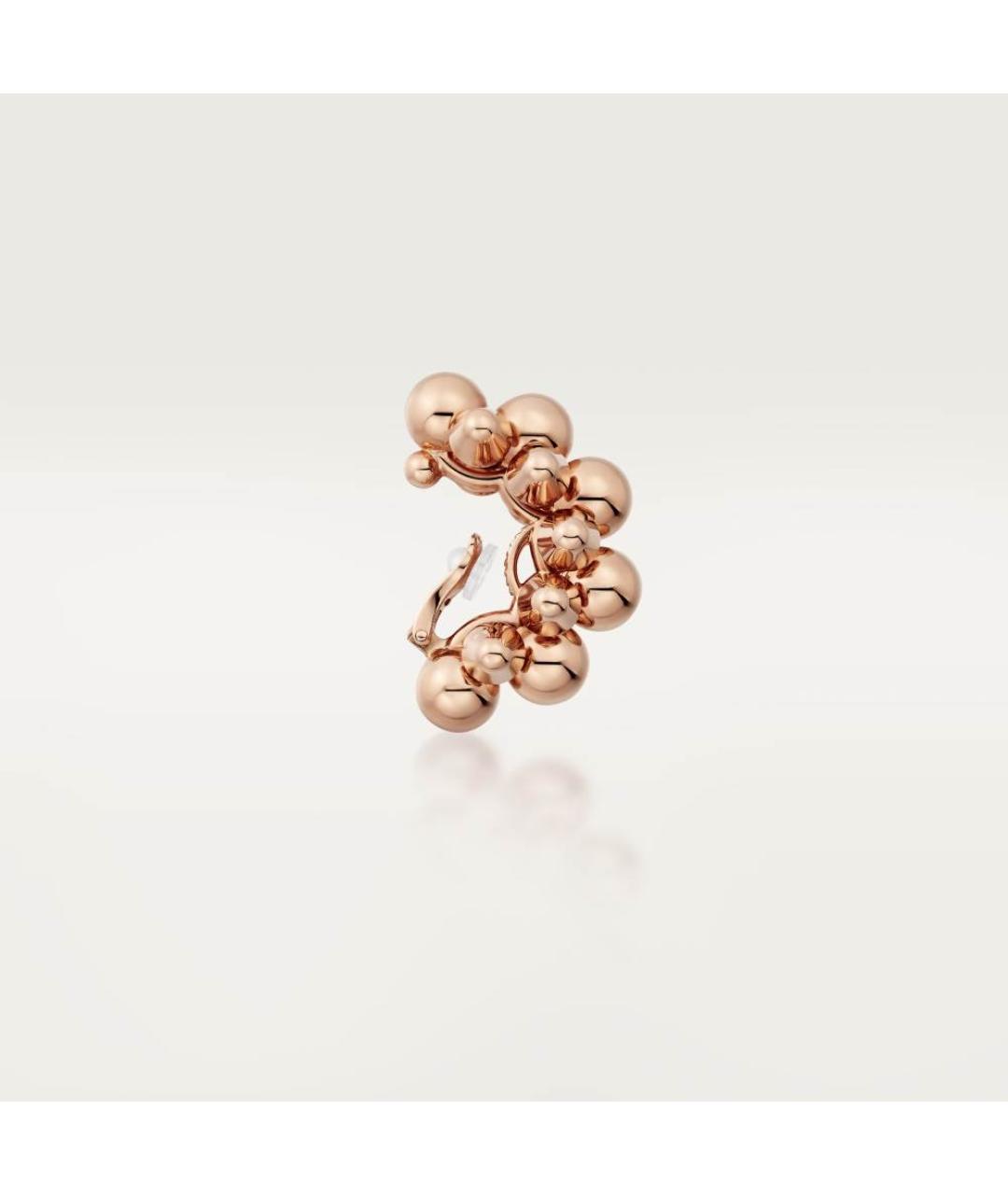 CARTIER Золотые серьги из розового золота, фото 3