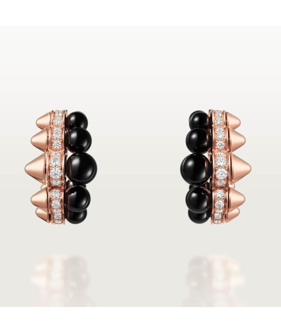 CARTIER Золотые серьги из розового золота, фото 4