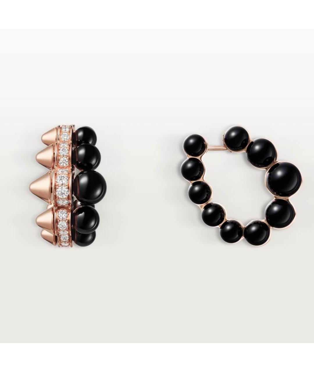 CARTIER Золотые серьги из розового золота, фото 3