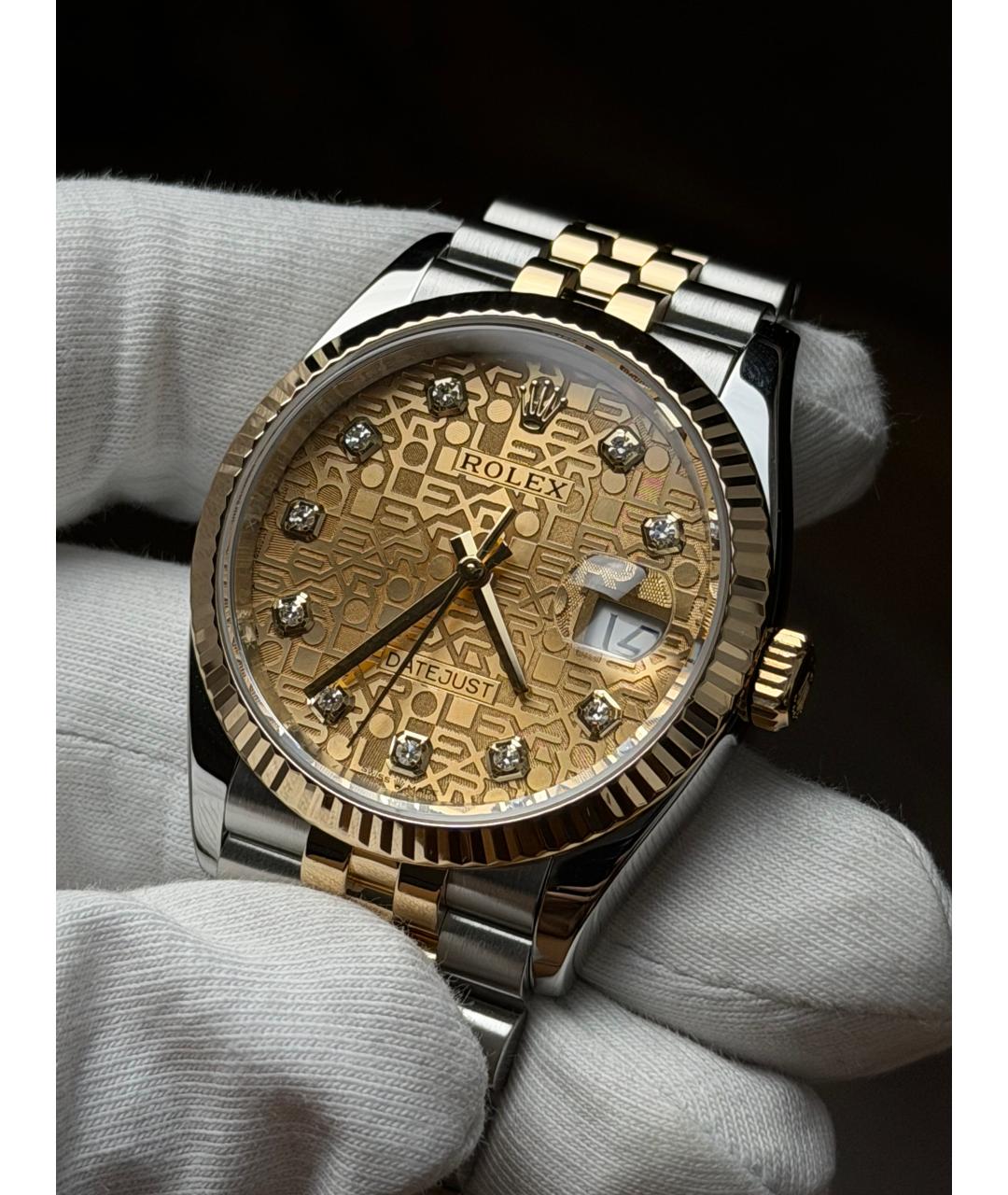 ROLEX Золотые часы из желтого золота, фото 3