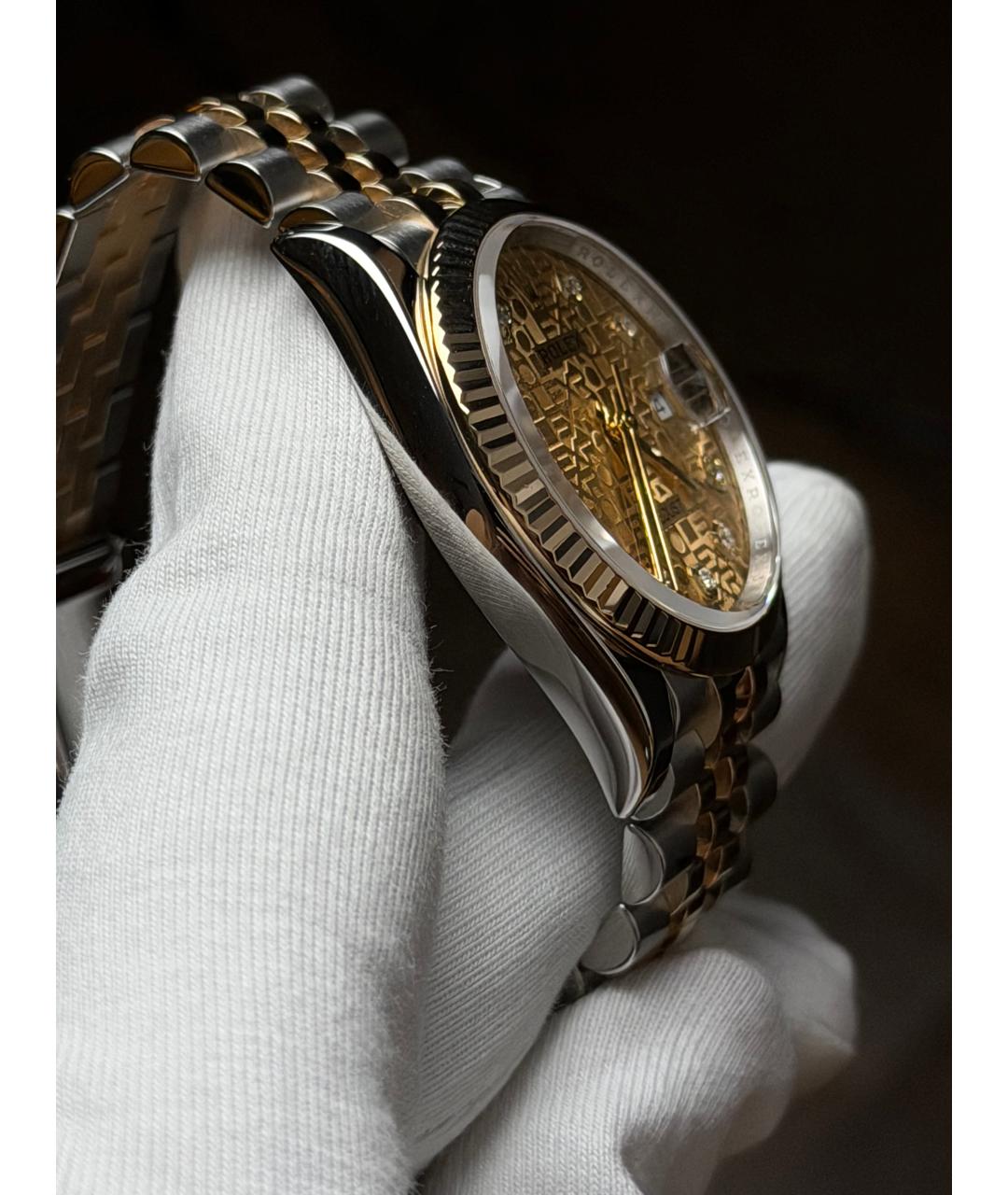 ROLEX Золотые часы из желтого золота, фото 5