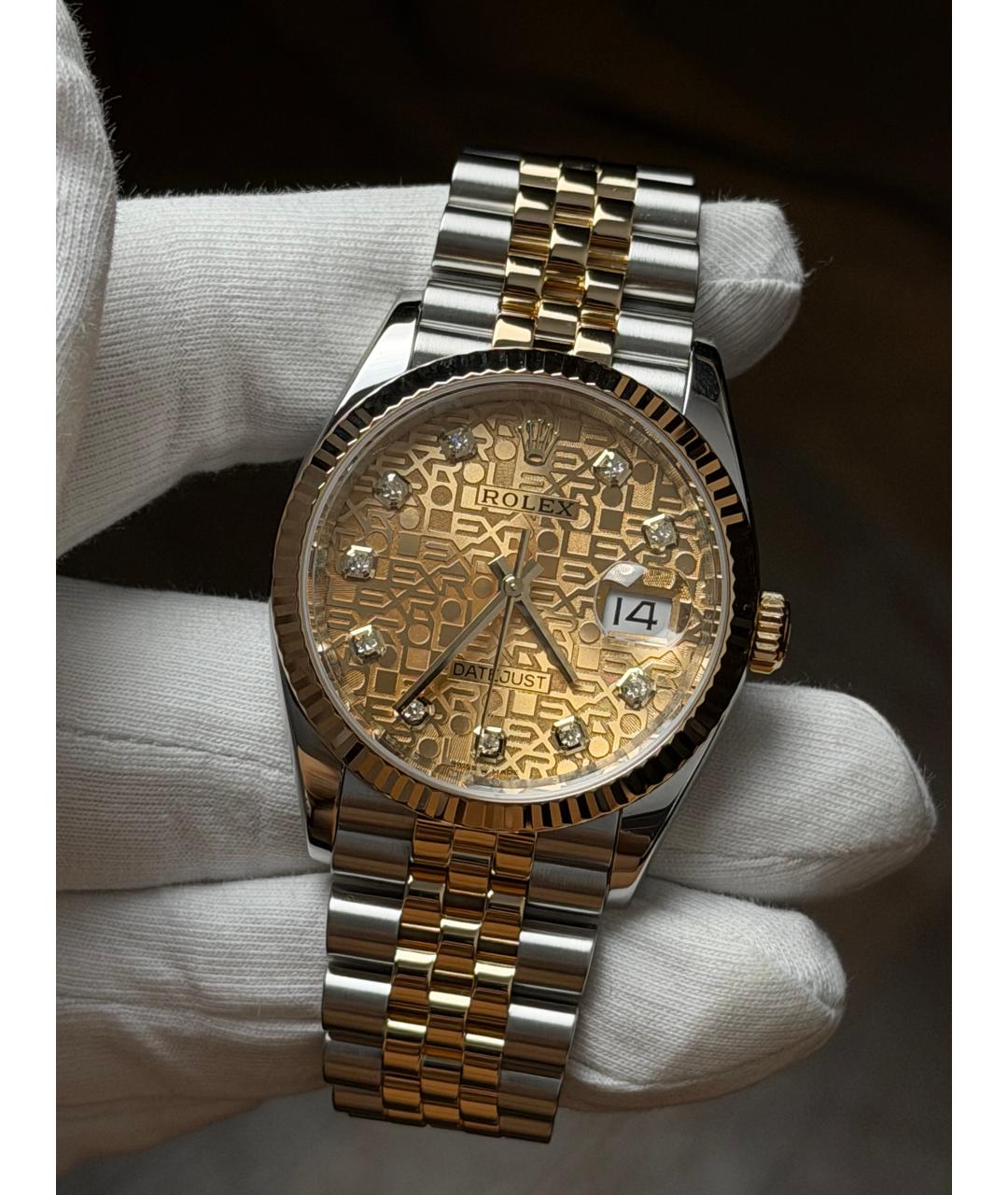 ROLEX Золотые часы из желтого золота, фото 2