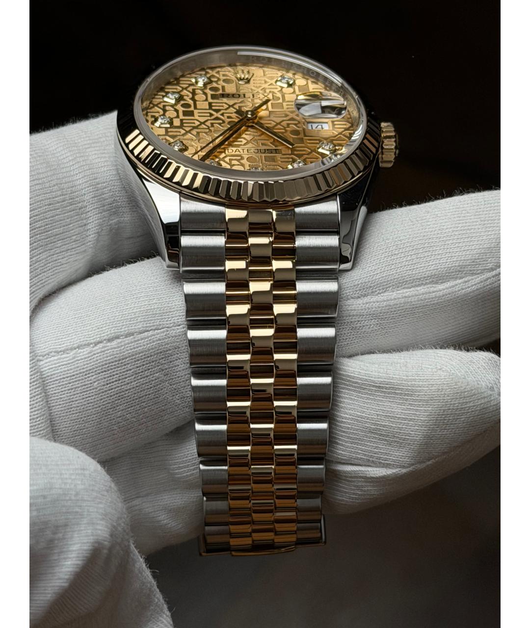 ROLEX Золотые часы из желтого золота, фото 6