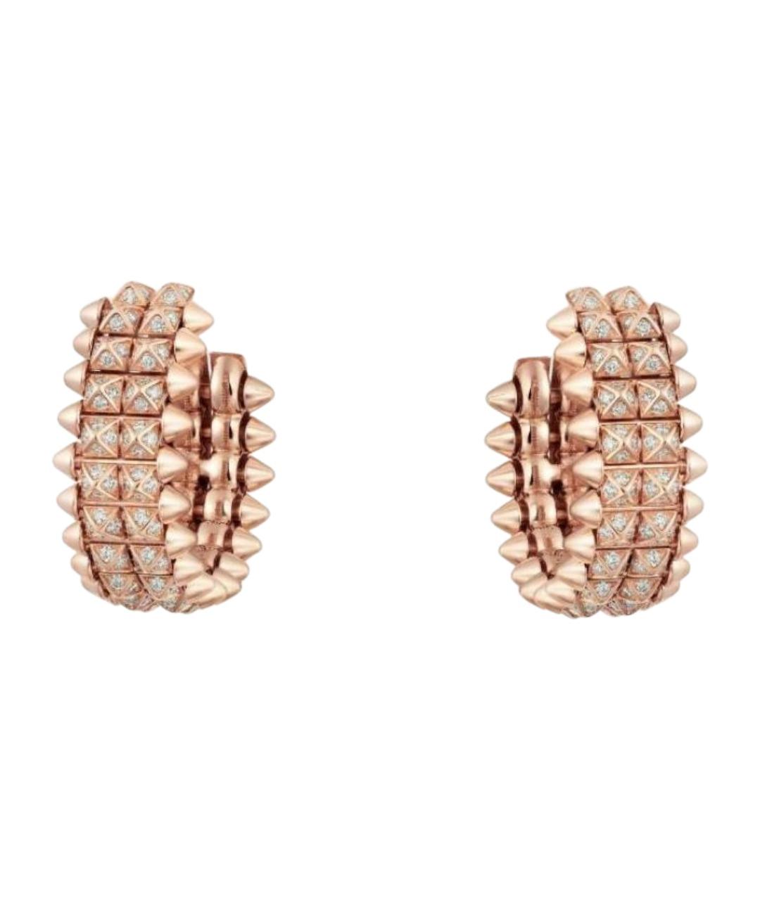 CARTIER Золотые серьги из розового золота, фото 1
