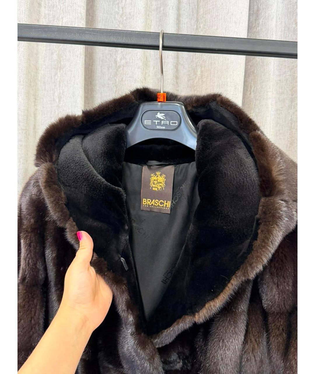 BRASCHI Меховая шуба, фото 4