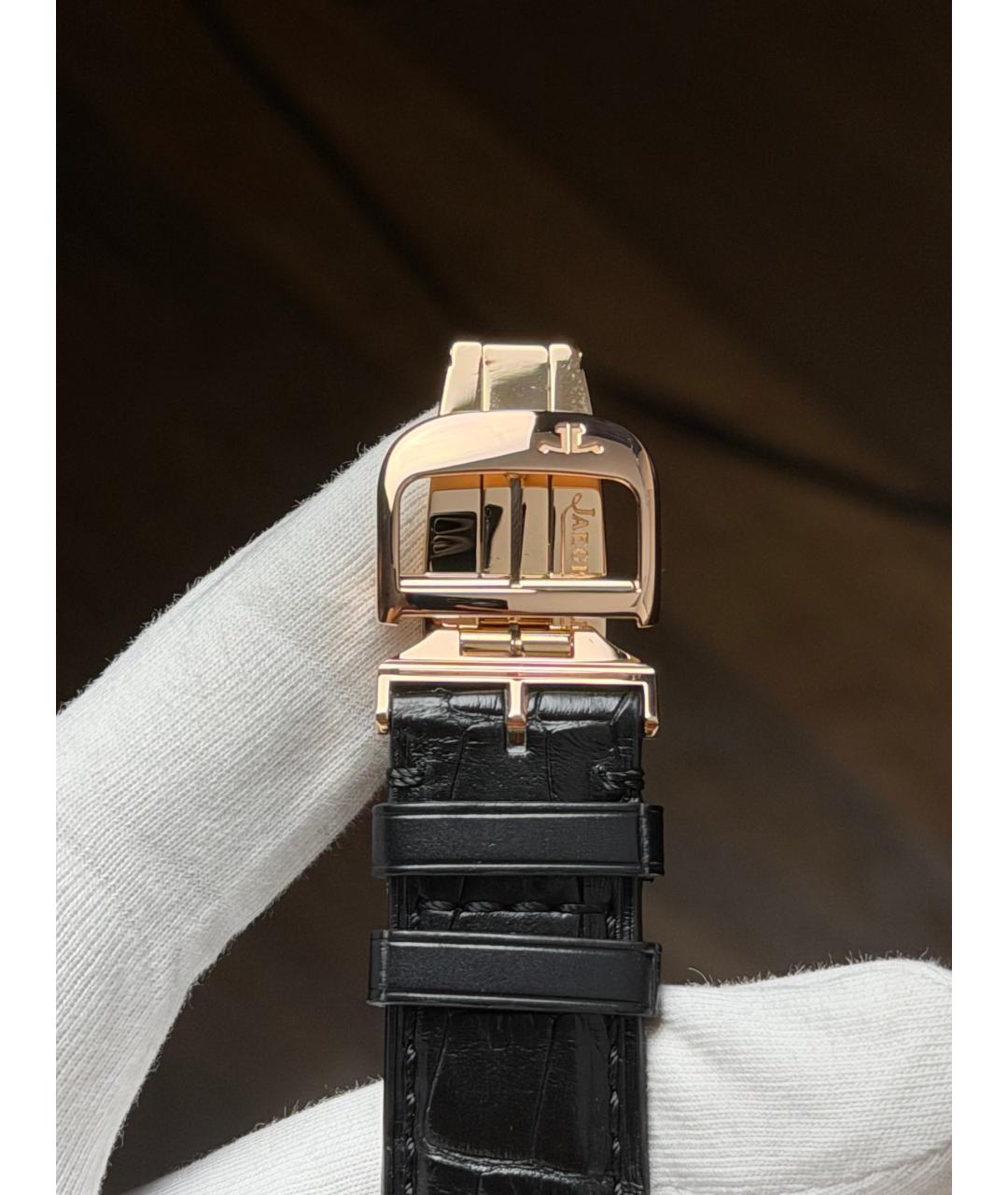 Jaeger LeCoultre Белые часы из розового золота, фото 8