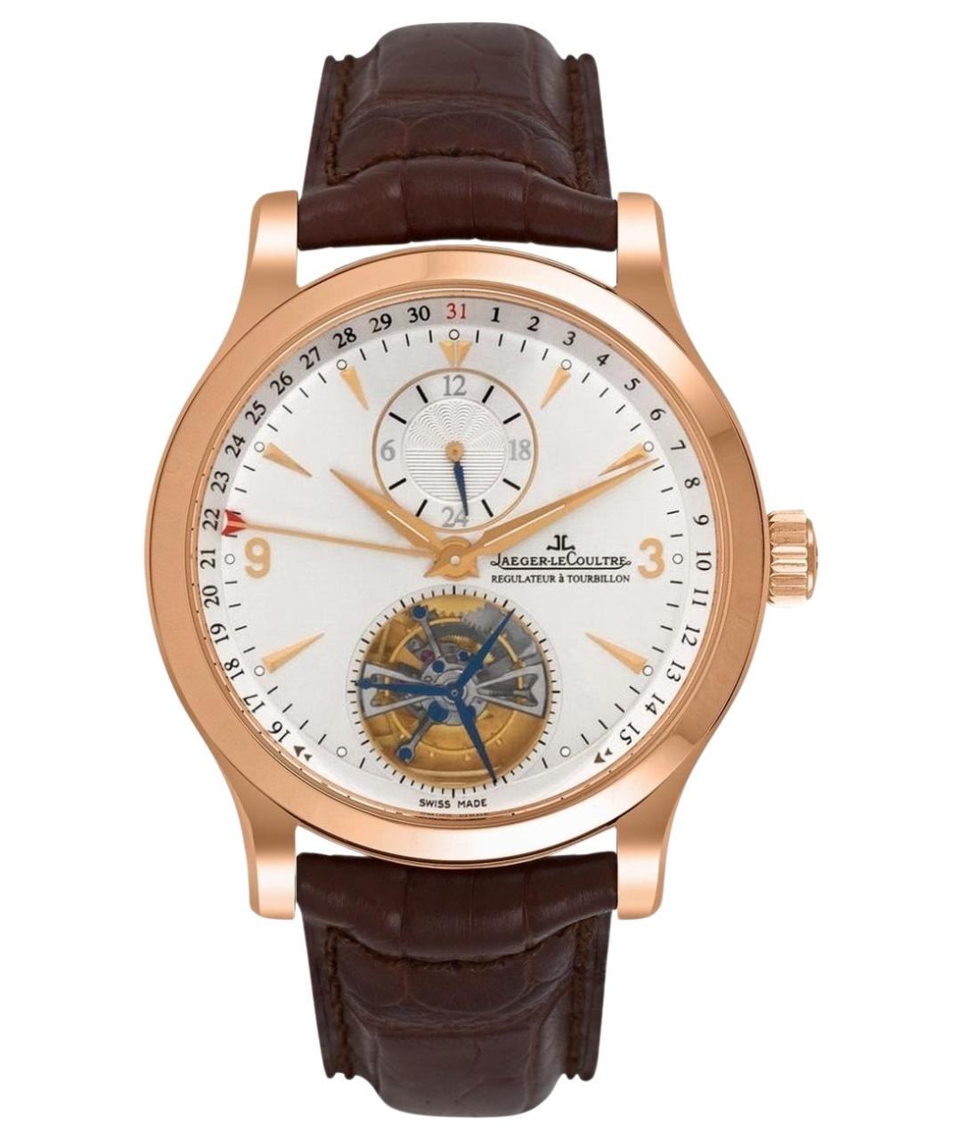 Jaeger LeCoultre Белые часы из розового золота, фото 1