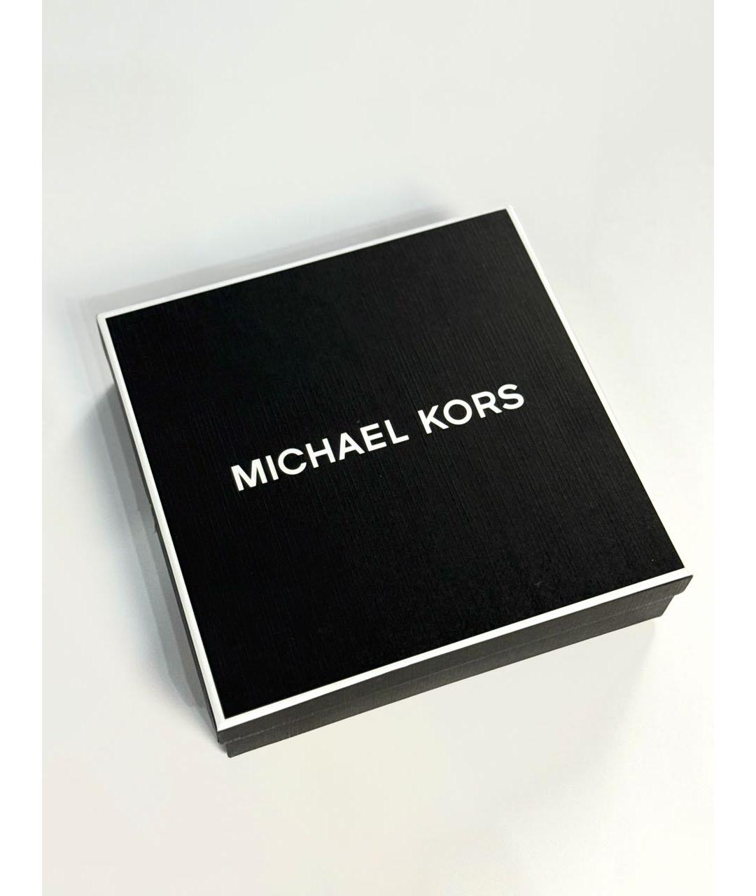 MICHAEL KORS Черный кожаный ремень, фото 8
