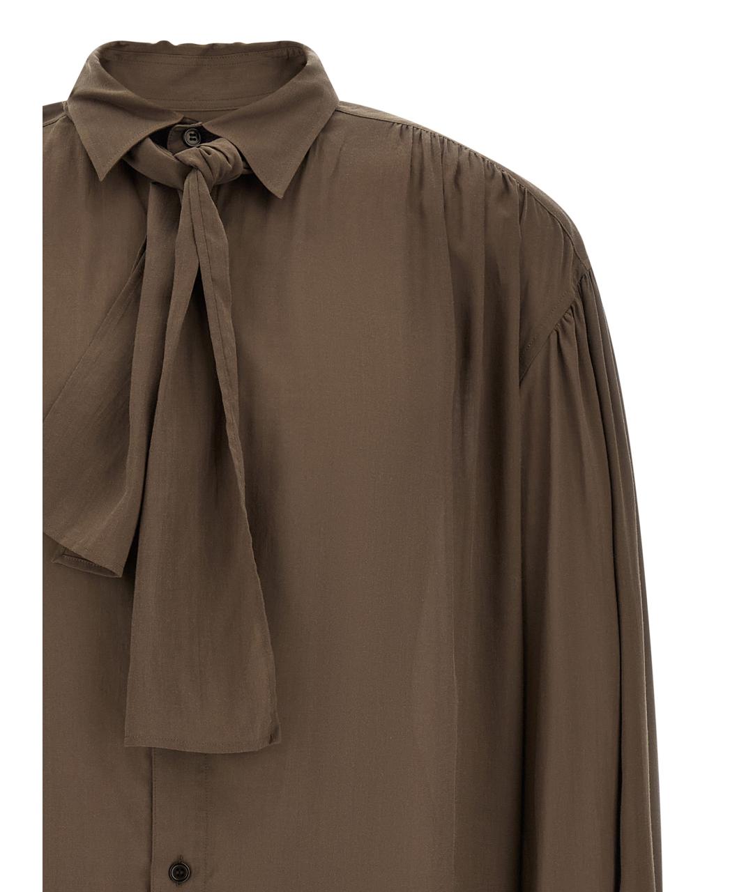 YOHJI YAMAMOTO Зеленая кэжуал рубашка, фото 3