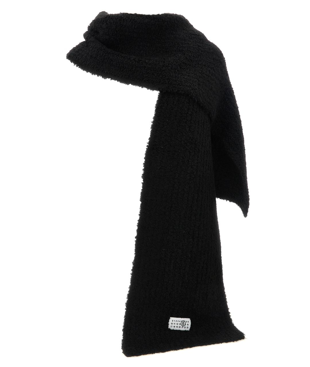 MM6 MAISON MARGIELA Черный шарф, фото 1