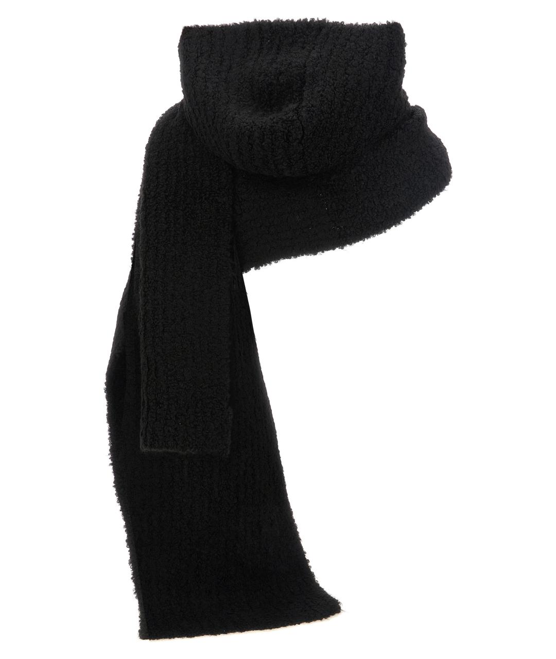 MM6 MAISON MARGIELA Черный шарф, фото 2