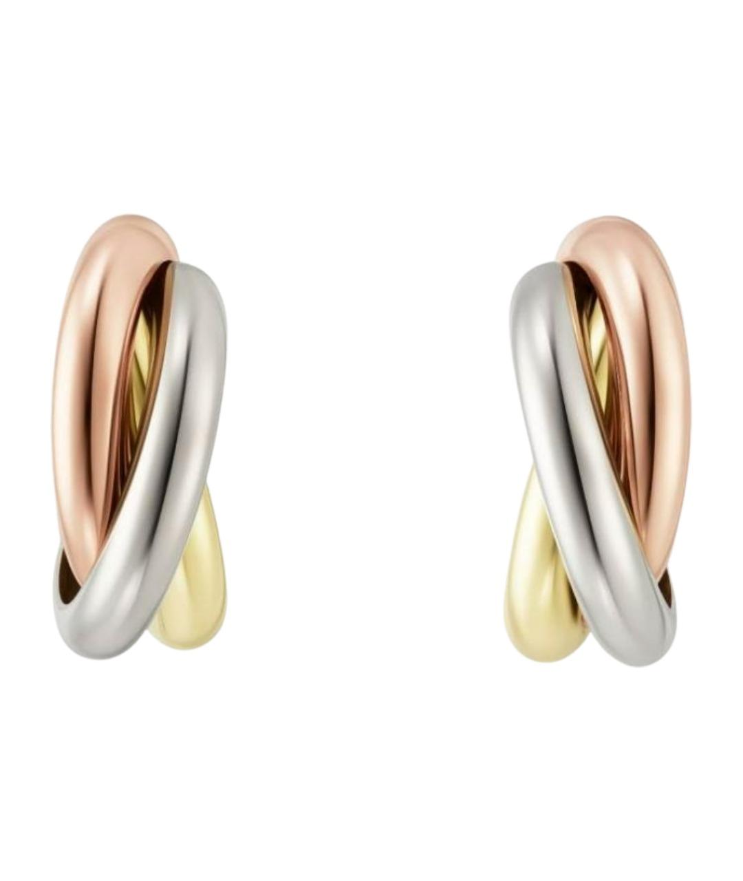 CARTIER Мульти серьги из желтого золота, фото 1