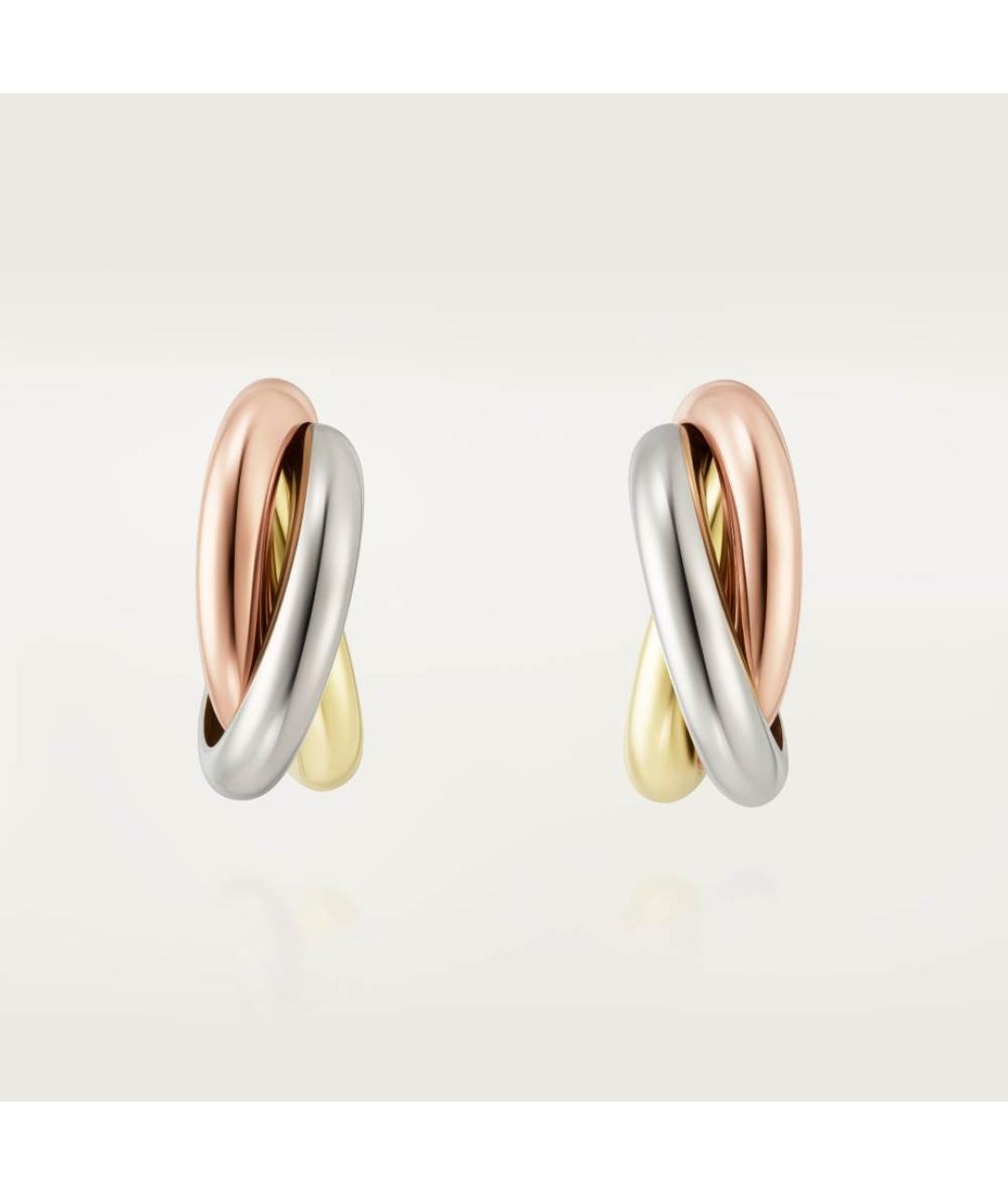 CARTIER Мульти серьги из желтого золота, фото 4